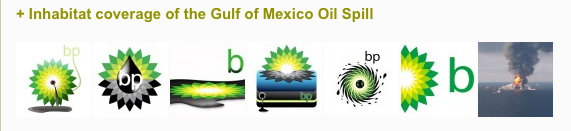BP logo redesign contest after the oil spill in the Gulf of Mexico